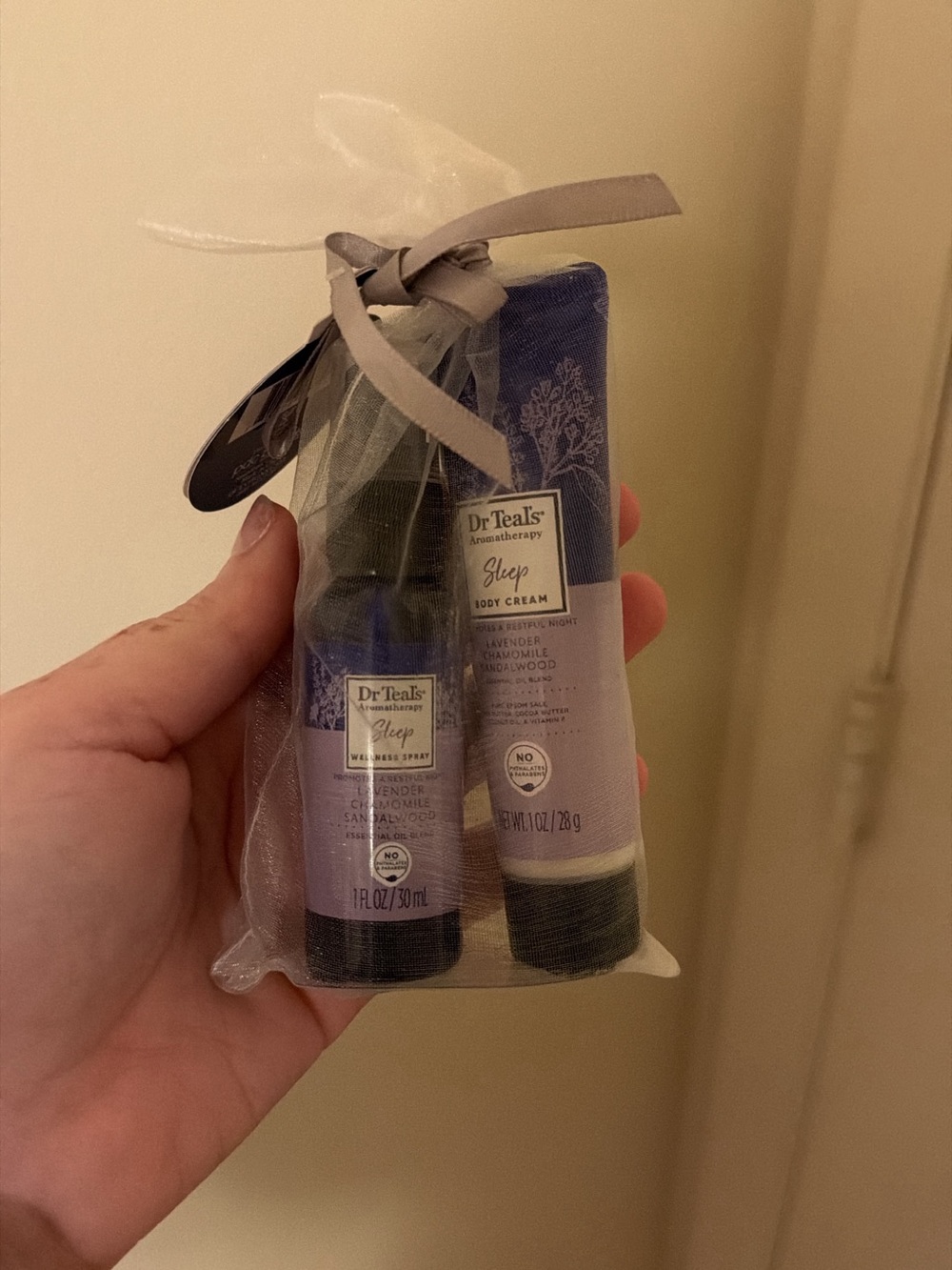 Dr Teal's Sleep Lavender Body Cream & Mist Set - Purple
